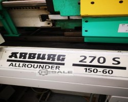 Maschine: ARBURG 270 S 150-60 U - ALLROUND Kunststoffspritzgiessmaschinen