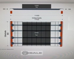 Maschine: DELTA SHELVING Manta Mesh Schwerlastregale