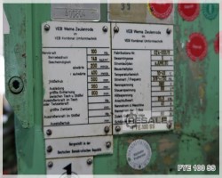 Maschine: WMW PYE 100SS Hydraulische Einständerpressen