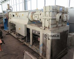 Maschine: UNION 120 mm Ø  35 L/D Einschneckenextruder