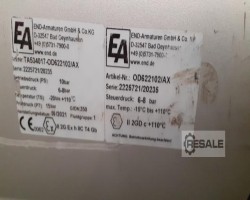 Maschine: EA FIXTURES BVKI Absperrklappen und Antrieb