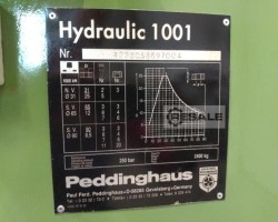 Maschine: PEDDINGHAUS Hydraulic 1001 Lochstanzen