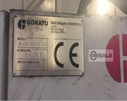 Maschine: LAGUN-GORATU G Cosmos 20 Horizontalfräsmaschinen