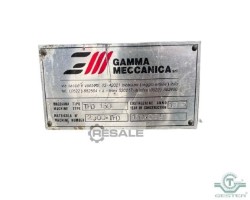 Maschine: GAMMA MECCANICA TFD150 Kopf zu Wasser geschnitten
