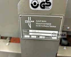 Maschine: POLAR RAB 7 Rütteltische