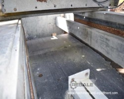 Maschine:  6.000 x 1.200 mm Förderbänder