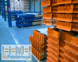 Maschine: NEDCON  Palettenregal 6 m, 16 Rahmen, 72 Traversen 3,6m/3t