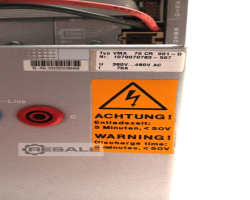 Maschine: BOSCH VMA70CR001-D A 380V-460V