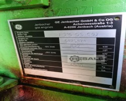 Maschine: JENBACHER 316er in ECOMAX 8 Gasmotoren