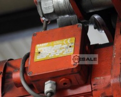 Maschine:  3,2 to 19m Hallenkran Kranbrücke