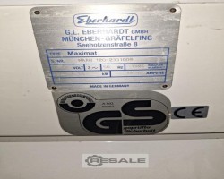 Maschine: EBERHARDT MAXIMAT Wendelkneter