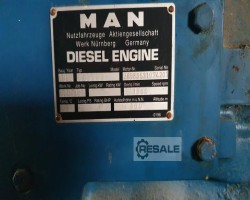 Maschine: MAN D 2866 Dieselgeneratoren