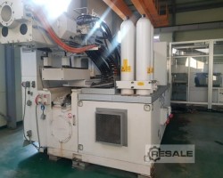 Maschine: KRAUSS MAFFEI 450-4500 CS PET 450Ton PET Maschinen