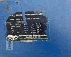 Maschine: FISCHACHTALER MASCHINENBAU RM4 U ...O MBX GR360 Zentrale Absauganlage