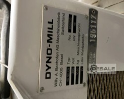 Maschine: DYNO-MILL KD 50 C Mühlen
