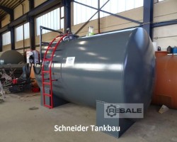 Maschine: SCHNEIDER TANKBAU  Dieseltankstelle - Stahltank mit Zapfpumpe