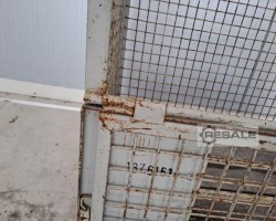 Maschine:  1250x840x970 mm (BxTxH) Stapelbox Gitterkorb Stapelbehälter