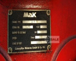 Maschine: MAK 9M25 engines Dieselmotoren