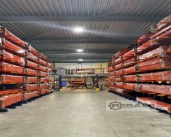 Maschine: KIMER clear width: 2.700 mm Palettenregale