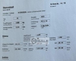 Maschine: SCHMIEDL 3,0t /5,0m Portalkran 3,0to.