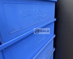 Maschine: SSI SCHäFER LF 511 G ZW blue Sichtlagerkisten Stapelkisten