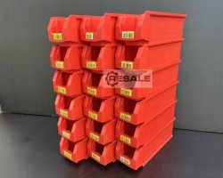 Maschine: SSI SCHäFER LF 511 G ZW red Sichtlagerkisten Stapelkisten