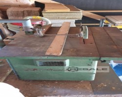 Maschine: ELMAG  Tischkreissägen