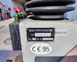 Maschine: BEHRINGER HBP220 Bandsägen