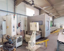 Maschine: MECAL MC302 GEOS-5 Aluminiumprofil-Bearbeitungszentrum