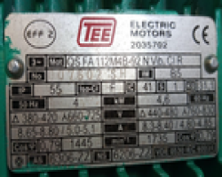 Maschine: WILO IL50/270-4/4-S1 Trockenläufer