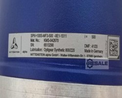 Maschine: WITTENSTEIN SPK+100S-MF3-500-0E1-1S11, Hypoidgetriebe, I=500,