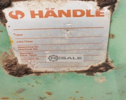 Maschine: HäNDLE WMZ 412 Zahnradbrecher