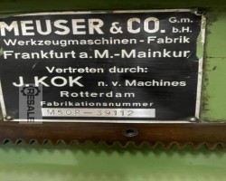 Maschine: MEUSER + CO M 50 R  x 1500 mm Radialbohrmaschinen