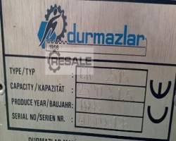 Maschine: DURMAZLAR CK 2515 Schwenkbiegemaschinen