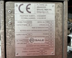 Maschine: PJ HARE AM300 Tortenpresse