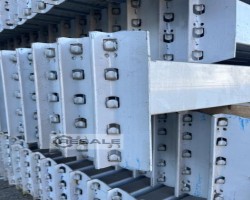 Maschine: MODULBLOK 3.305 mm/K:100x40mm/white/5HK Palettenregaltraverse Traverse