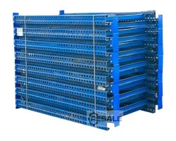 Maschine: JUNG HEINRICH T (THYSSEN) 14,10 lfm. / 2.200 x 1.100 mm Palettenregale