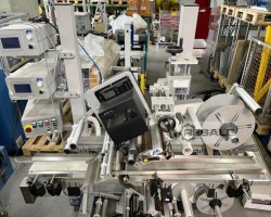 Maschine: AL TECH +TO ALbelt V110 / Sato S84ex Etikettiermaschinen vollautomatisch