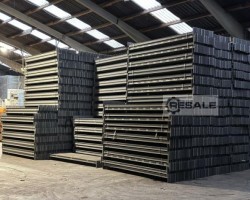 Maschine: SSI SCHäFER PR600 3.300 mm/INP:80x42mm/grau/5HK Palettenregaltraverse Traverse