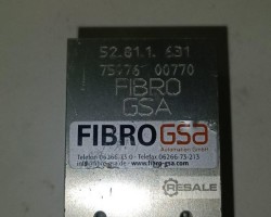 Maschine: FIBRO 52.81.1.  631, Backengreifer (3) mit Rückstellfeder,