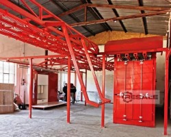 Maschine: VOGAMAKINA Powder coating systems Pulverbeschichtungsanlagen