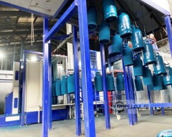 Maschine: VOGAMAKINA Powder coating systems Oberflächenbeschichtungsanlagen