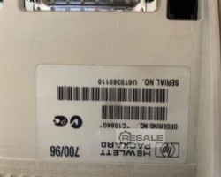 Maschine: HEWLETT PACKARD UST0360110 