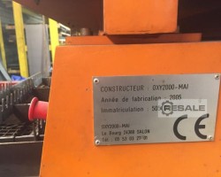 Maschine: OXY2000 Mai Plasmaschneidmaschinen