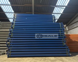 Maschine: SSI SCHäFER PR600 2.900 mm / K:120 x 40mm / blue Palettenregaltraverse Traverse