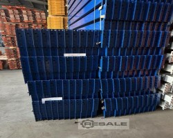 Maschine: SSI SCHäFER PR600 2.900 mm / K:140 x 40mm / blue Palettenregaltraverse Traverse