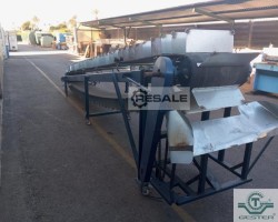 Maschine:  6X0,58 m Förderbänder