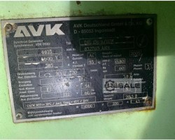 Maschine: WARTSILA 9R32LN Dieselgeneratoren