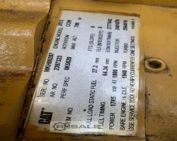 Maschine: CATERPILLAR 3512C Schiffsantriebsmotor