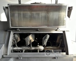 Maschine: FORBERG 1000LH Doppelwellenpaddelmischer